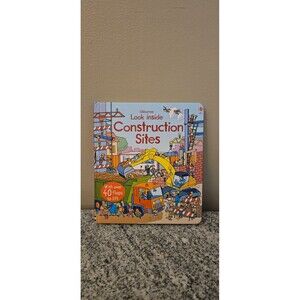 Look Inside Construction Sites (Board Book)